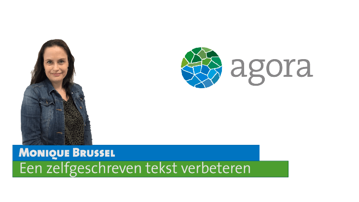 Een zelfgeschreven tekst verbeteren