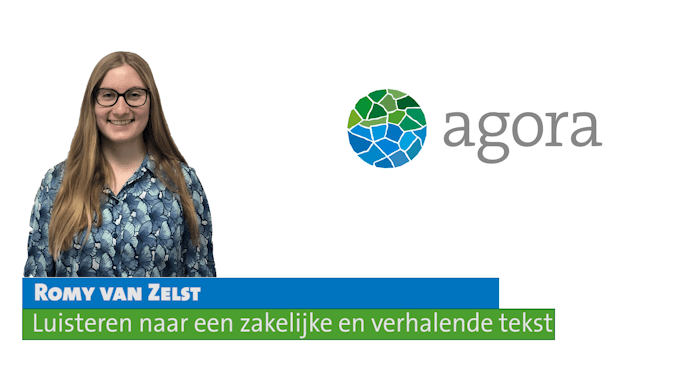 Luisteren naar een zakelijk en een verhalende tekst