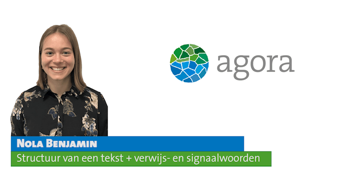 Structuur van een tekst + verwijs- en signaalwoorden